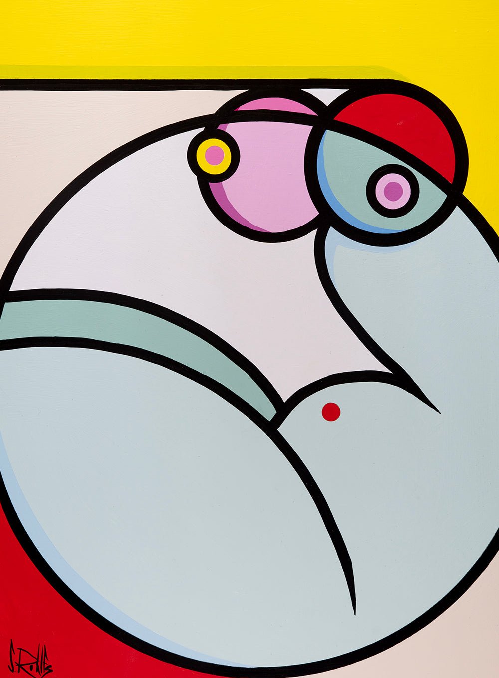 Be Happy - Scott Rohlfs Art