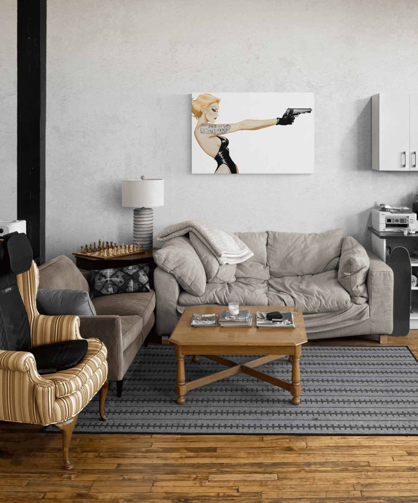 Fuck Around And Find Out Print - Scott Rohlfs Art