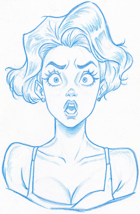 Surprised Sketch