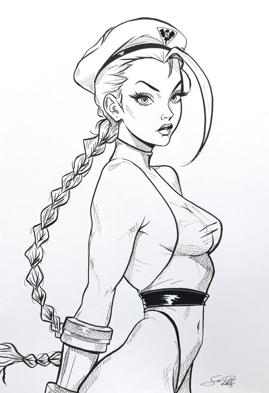 Cammy Study - Scott Rohlfs Art