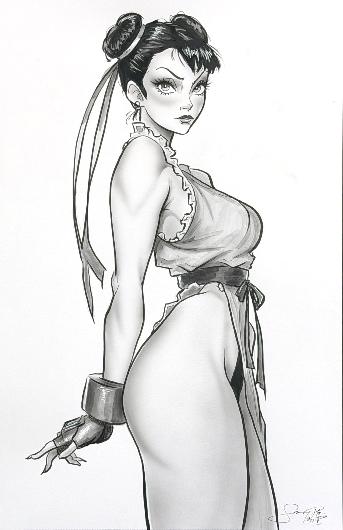 Chun Li Study - Scott Rohlfs Art