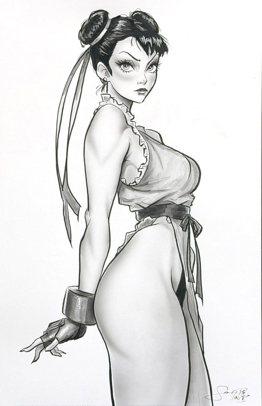 Chun Li Study - Scott Rohlfs Art