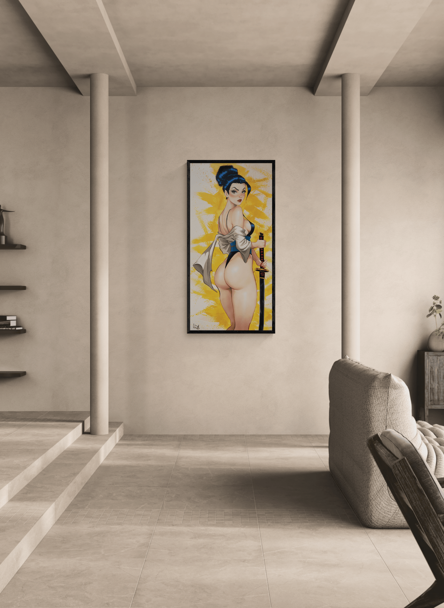 Dangerous Curves - Print - Scott Rohlfs Art