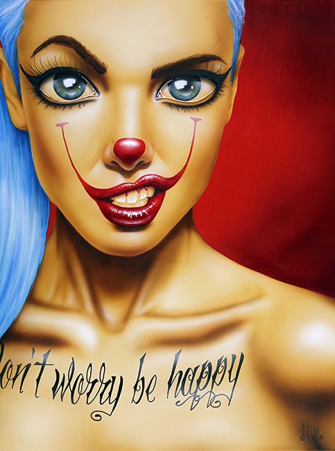 Don't Worry Be Happy - Scott Rohlfs Art