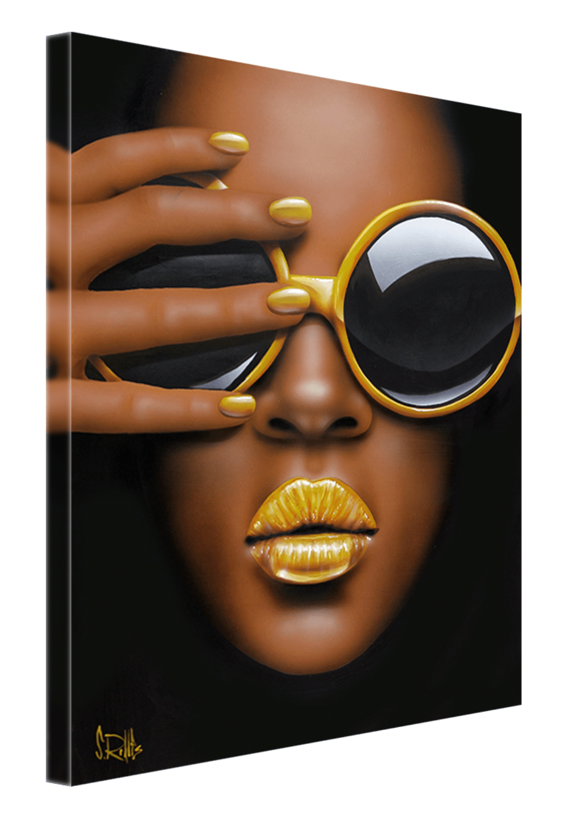 Goldilips - Scott Rohlfs Art