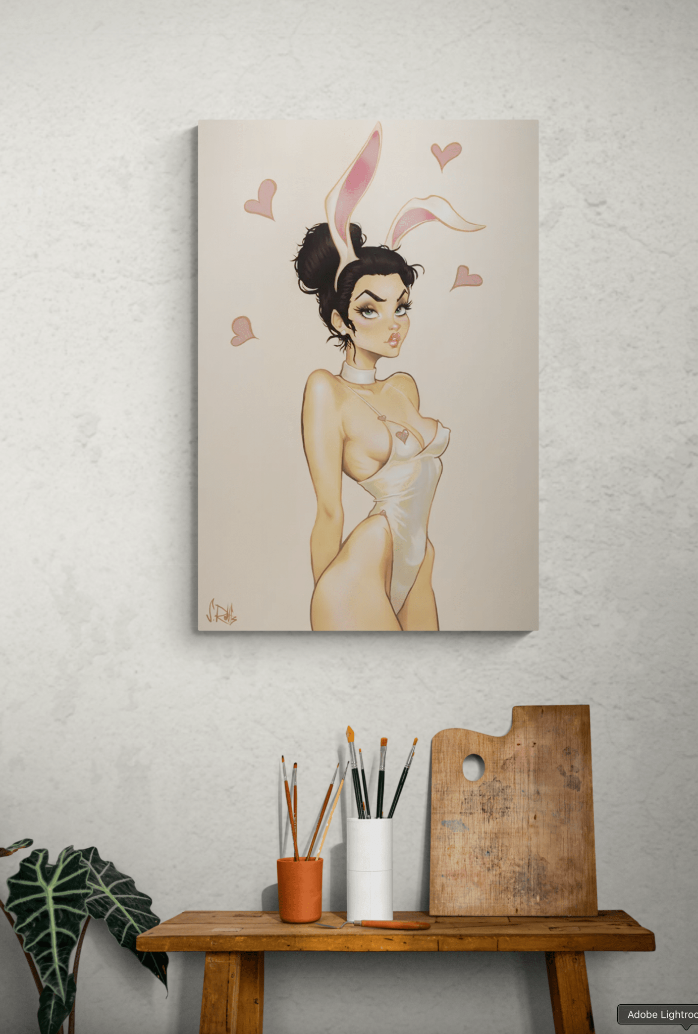 Good Girl, Bad Intentions - Scott Rohlfs Art