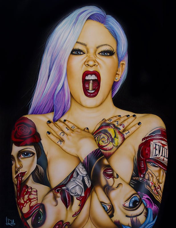 Love Sick - Limited Edition Print - Scott Rohlfs Art