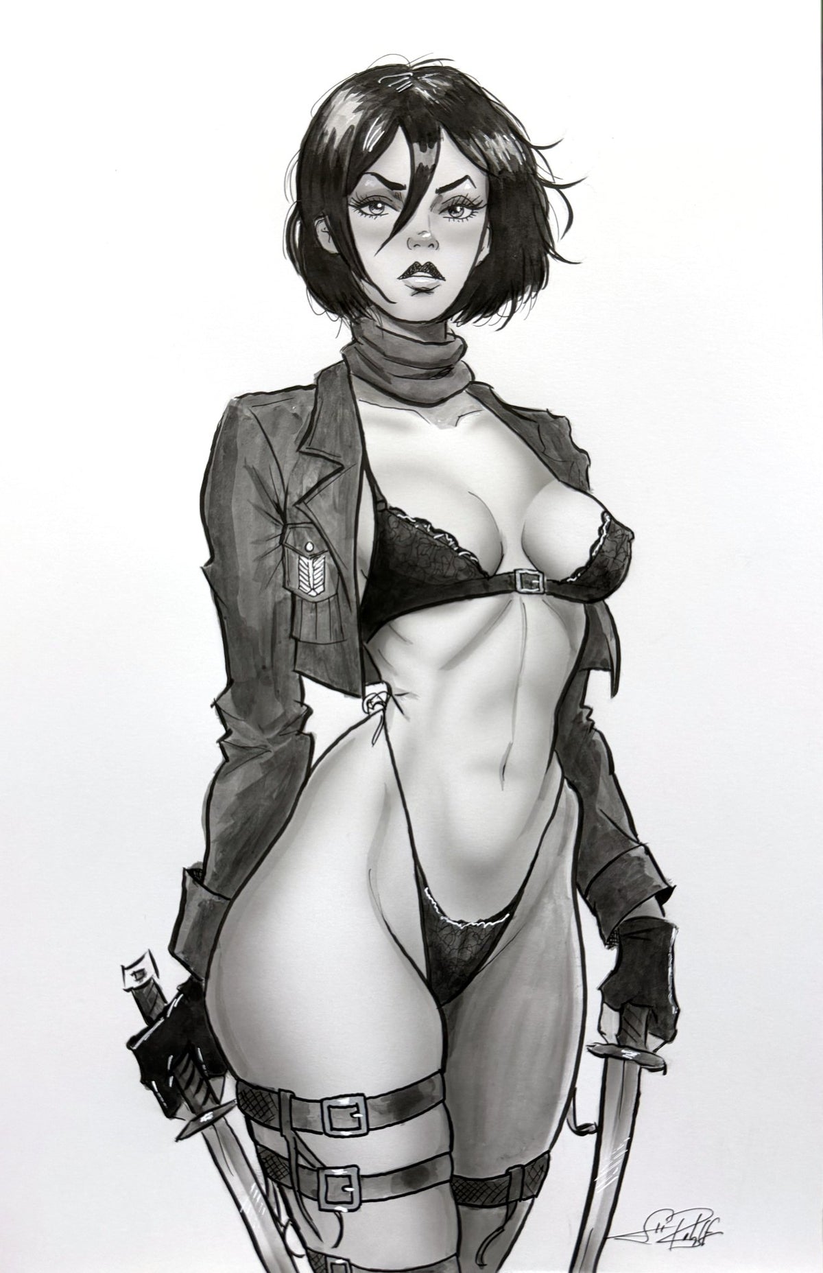Mikasa Study - Scott Rohlfs Art
