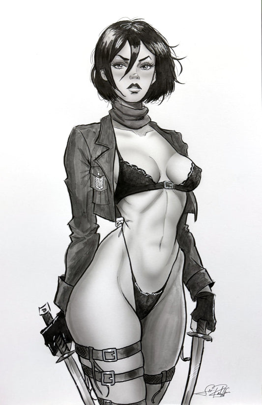 Mikasa Study - Scott Rohlfs Art