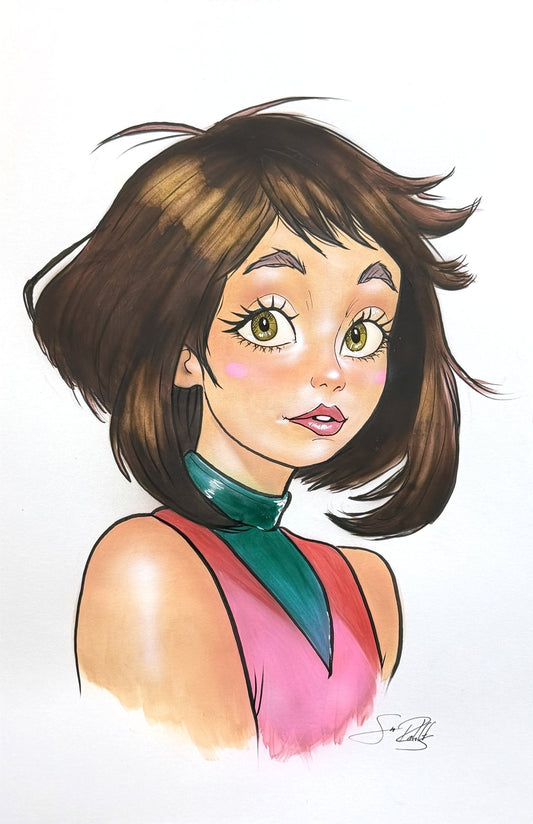 Ochaco Study - Scott Rohlfs Art