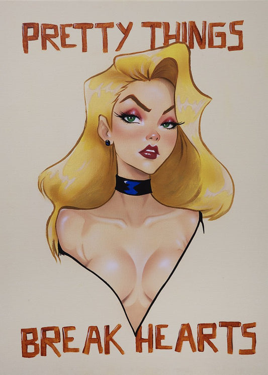 Pretty Things Break Hearts - Scott Rohlfs Art