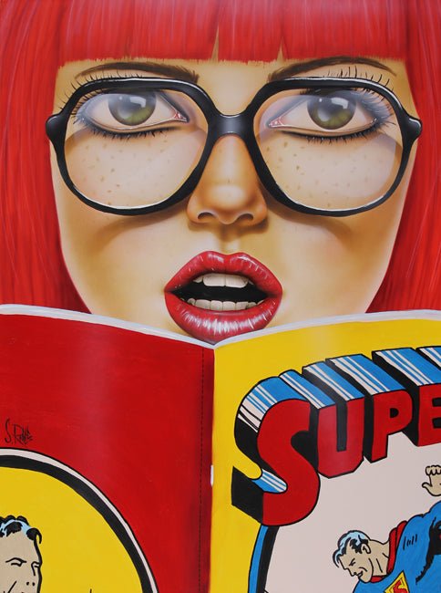 Super Read - Scott Rohlfs Art