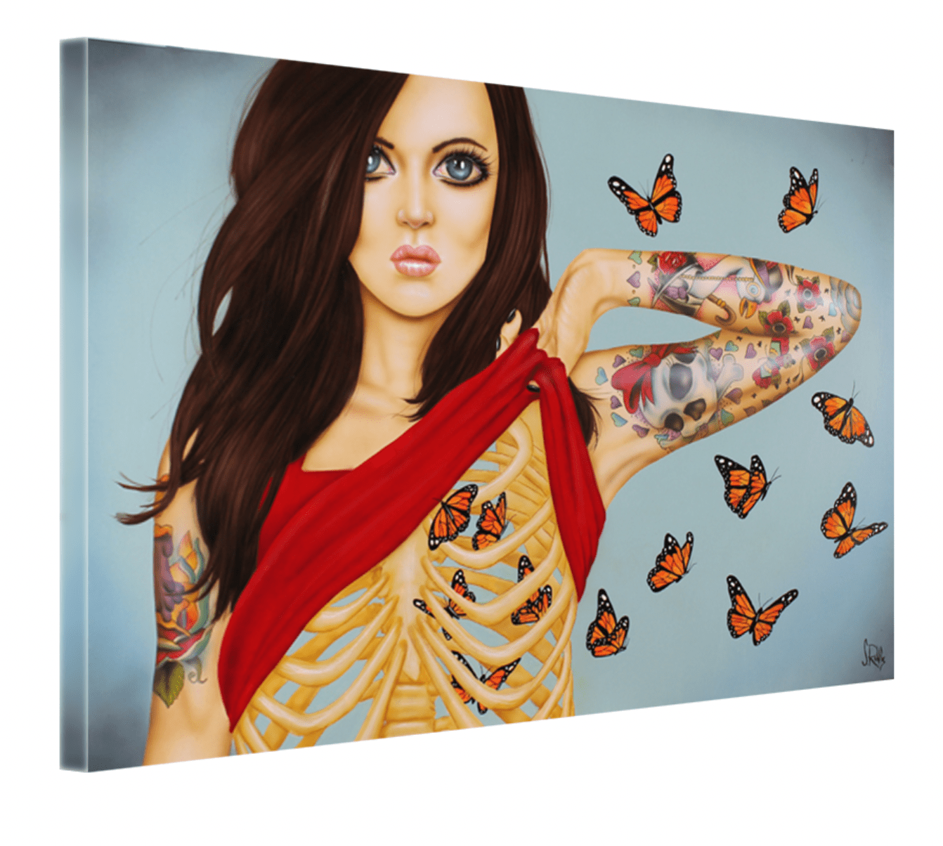 You Give Me Butterflies - Scott Rohlfs Art